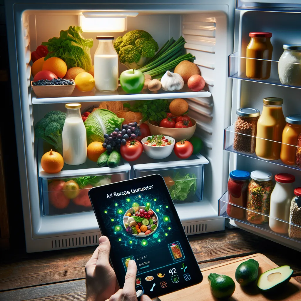 Discover Culinary Creativity with "My Fridge Food" and AI Recipe Generators