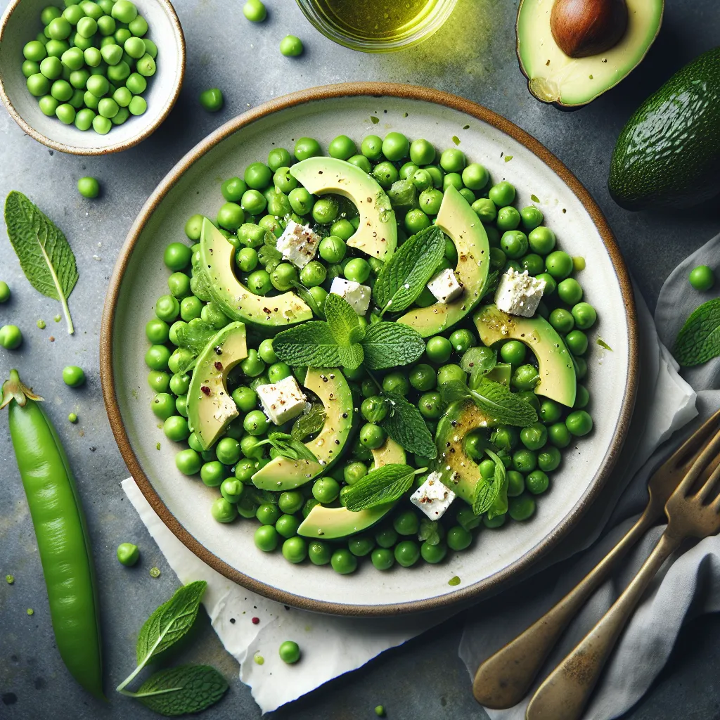 Elevated Spring Pea and Avocado Salad