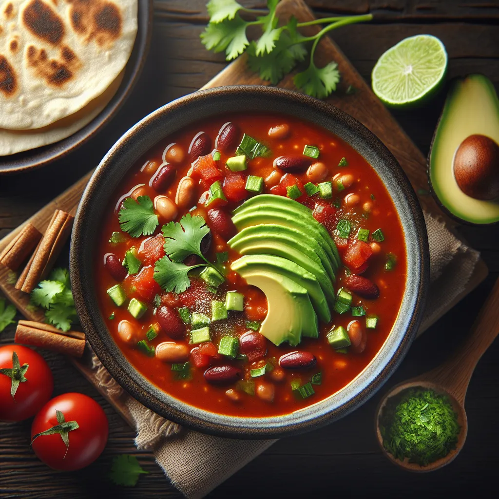 Mexican Tomato Bean Soup