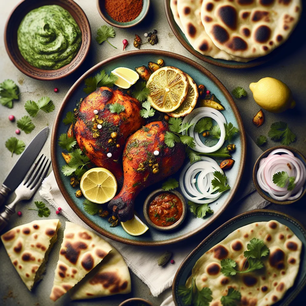 Spicy Tandoori Chicken Feast