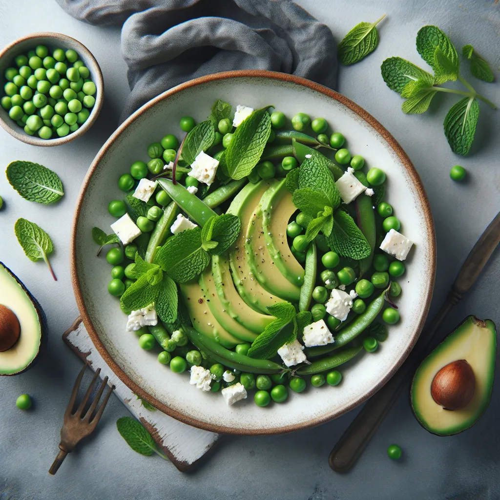 Spring Pea and Avocado Salad